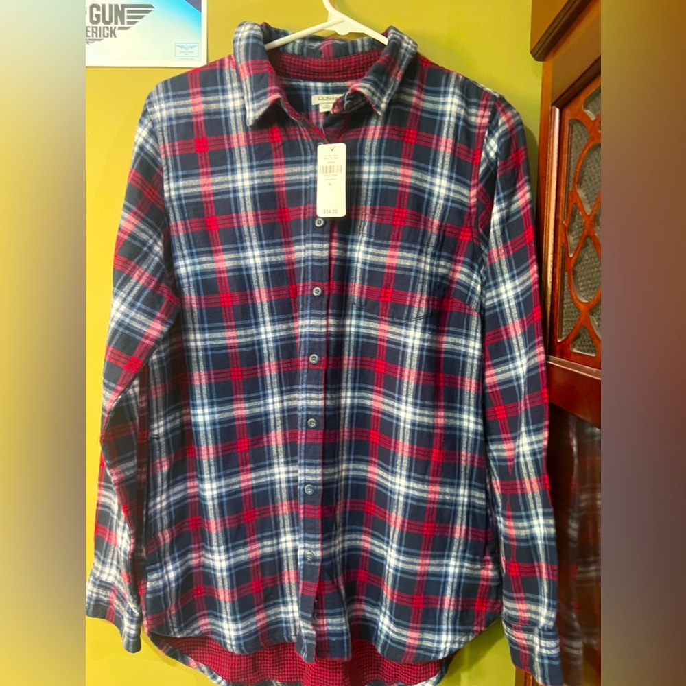 LL Bean Long Sleeve Button Up